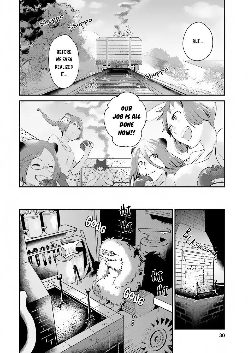 Isekai Ekisha no Kissaten Chapter 6 page 30 - Chapter 6: Renovation Work and Stamina Curry