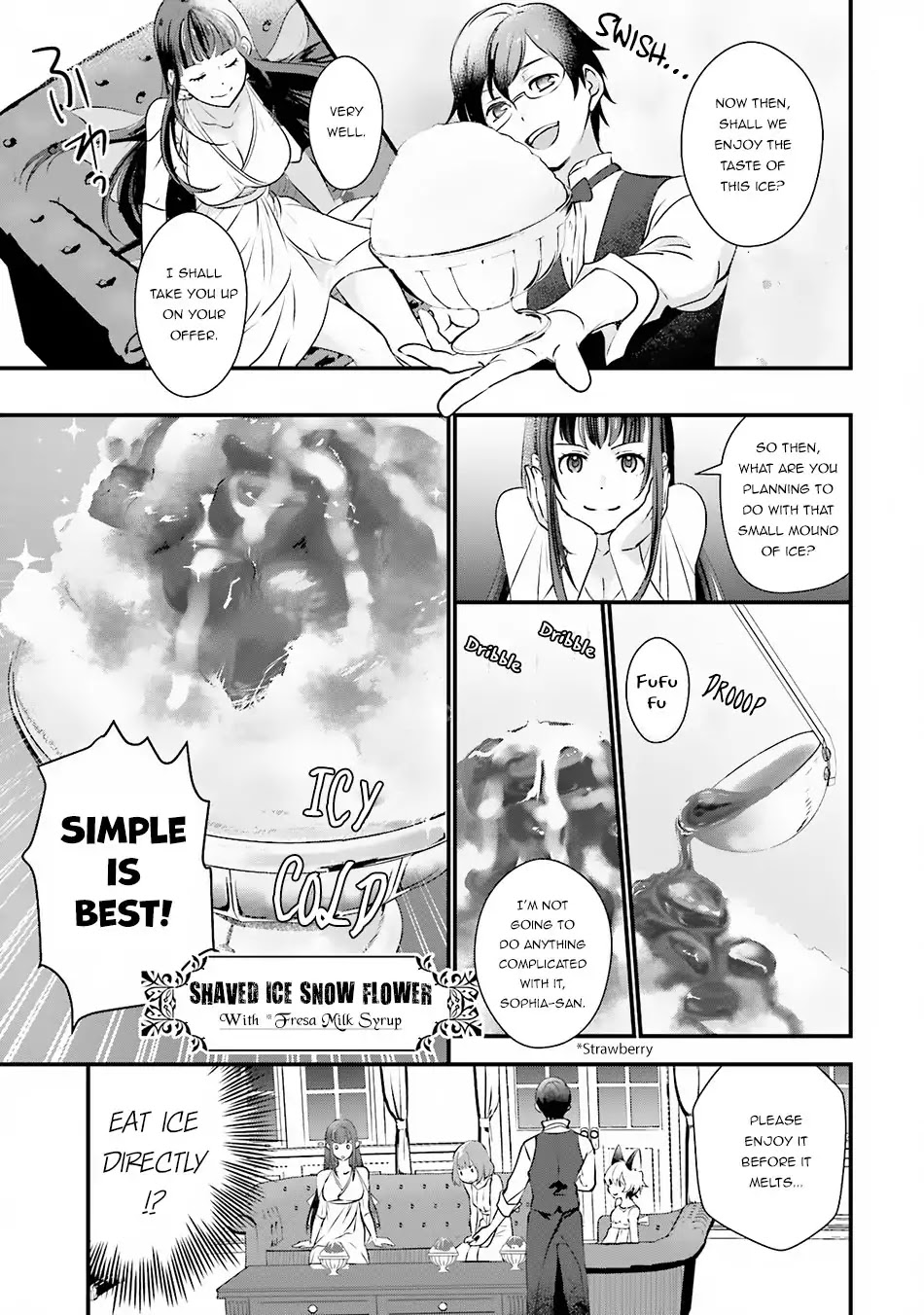 Isekai Ekisha no Kissaten Chapter 7 page 18 - Chapter 7: Hot and Cold Shaved Ice