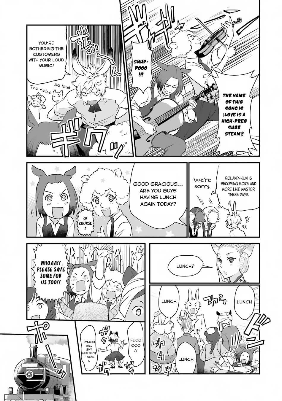Isekai Ekisha no Kissaten Chapter 8 page 6 - Chapter 8: World Expo and Corn Potage