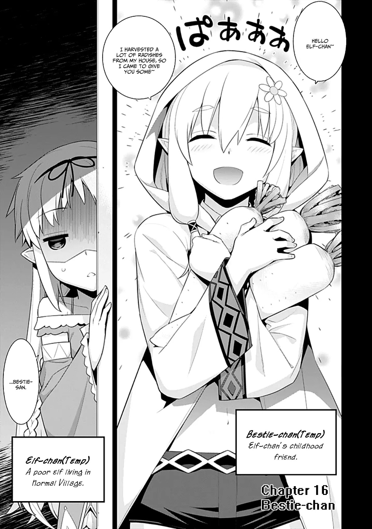 Isekai Elf no Dorei-chan Chapter 16 page 1 - Chapter 16: Bestie-chan