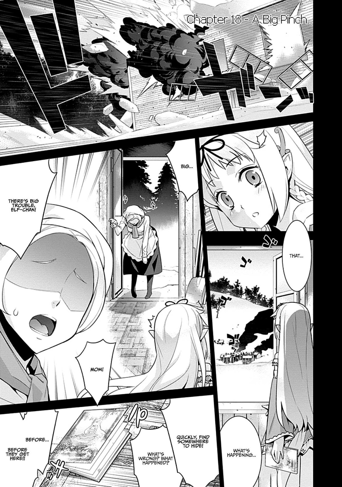 Isekai Elf no Dorei-chan Chapter 18 page 1 - Chapter 18: A Big Pinch