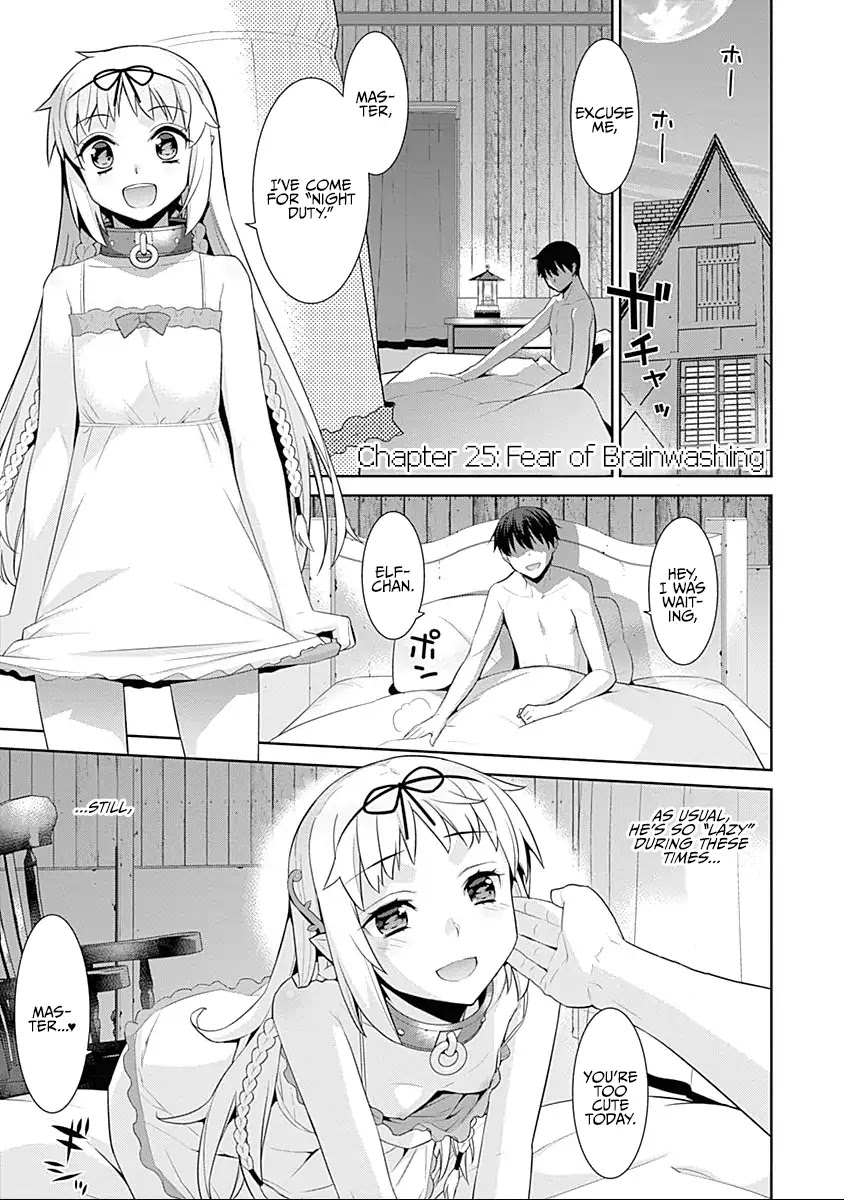 Isekai Elf no Dorei-chan Chapter 25 page 1 - Chapter 25: Fear of Brainwashing
