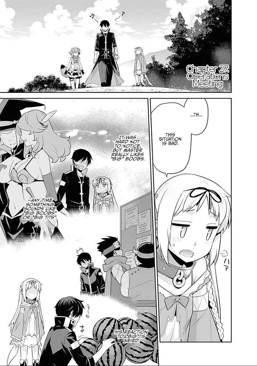 Isekai Elf no Dorei-chan Chapter 27 page 1 - Chapter 27: Operations Meeting