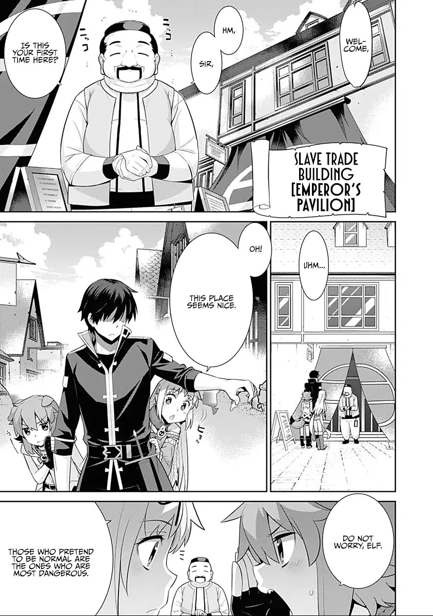 Isekai Elf no Dorei-chan Chapter 28 page 3 - Chapter 28: Slave Trader