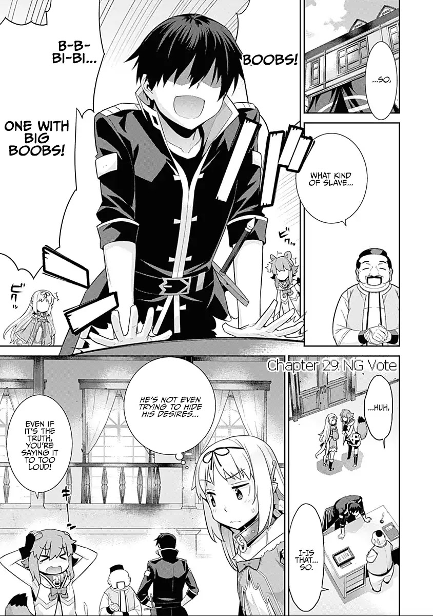 Isekai Elf no Dorei-chan Chapter 29 page 1 - Chapter 29: NG Vote