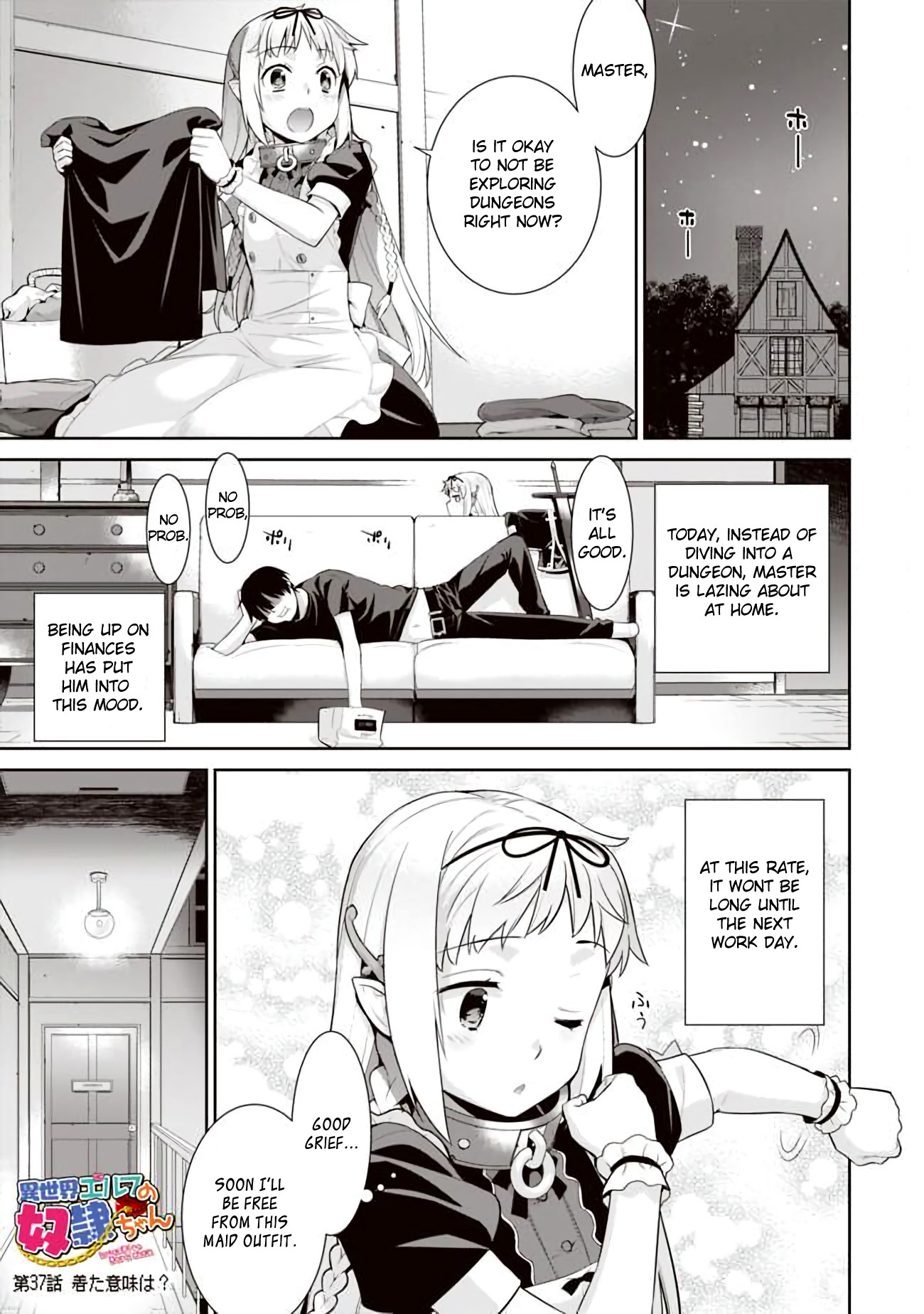 Isekai Elf no Dorei-chan Chapter 37 page 1 - Chapter 37: Why Wear It?