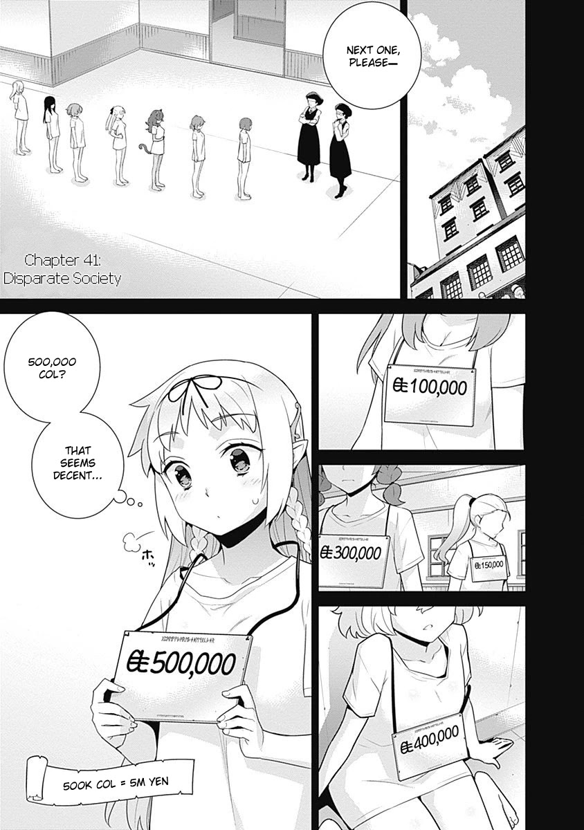 Isekai Elf no Dorei-chan Chapter 41 page 1 - Chapter 41: Disparate Society
