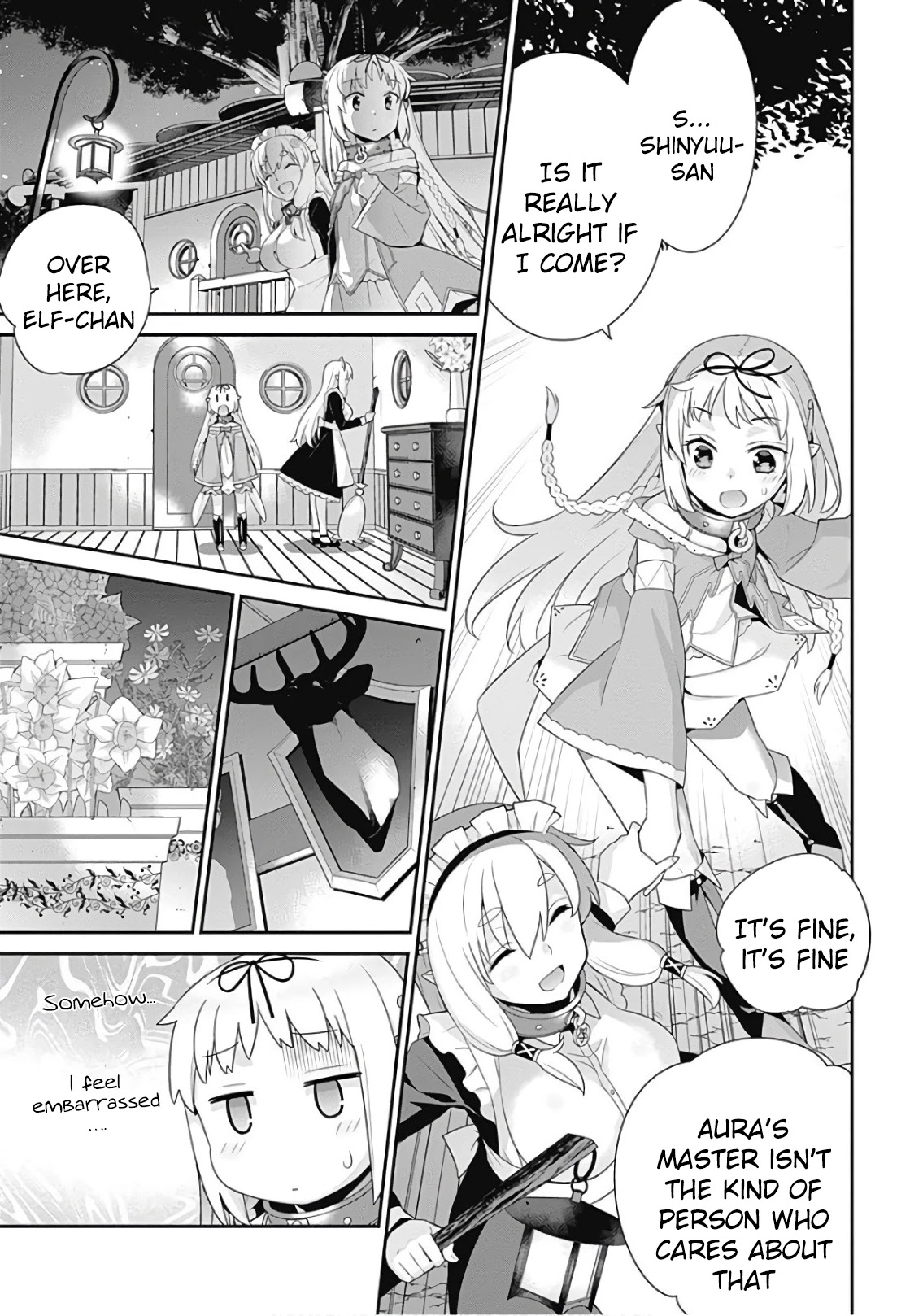 Isekai Elf no Dorei-chan Chapter 63 page 1 - Chapter 63: Welcome Party