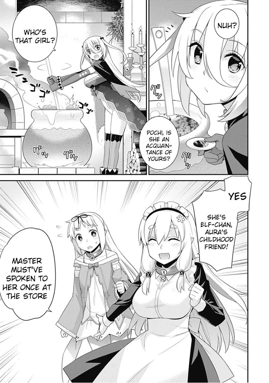 Isekai Elf no Dorei-chan Chapter 63 page 3 - Chapter 63: Welcome Party