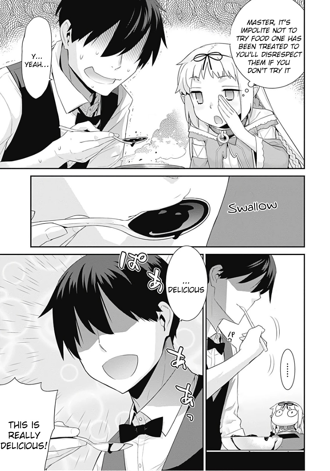 Isekai Elf no Dorei-chan Chapter 64 page 3 - Chapter 64: Party Stew