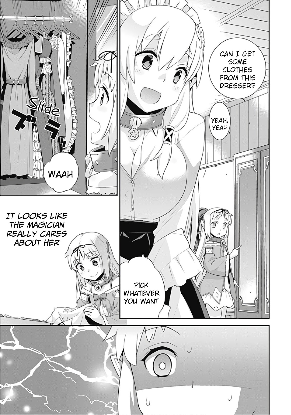 Isekai Elf no Dorei-chan Chapter 65 page 3 - Chapter 65: Time to change clothes