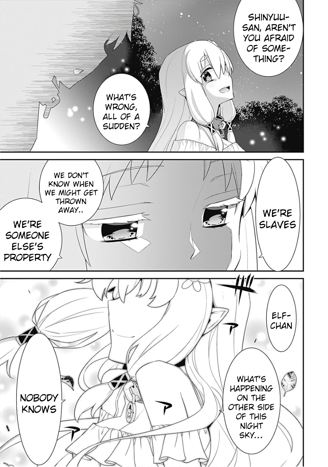 Isekai Elf no Dorei-chan Chapter 66 page 4 - Chapter 66: Beyond The Night Sky