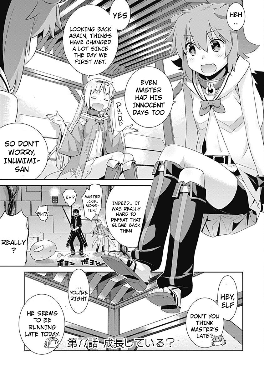 Isekai Elf no Dorei-chan Chapter 77 page 2 - Chapter 77: Are you growing?