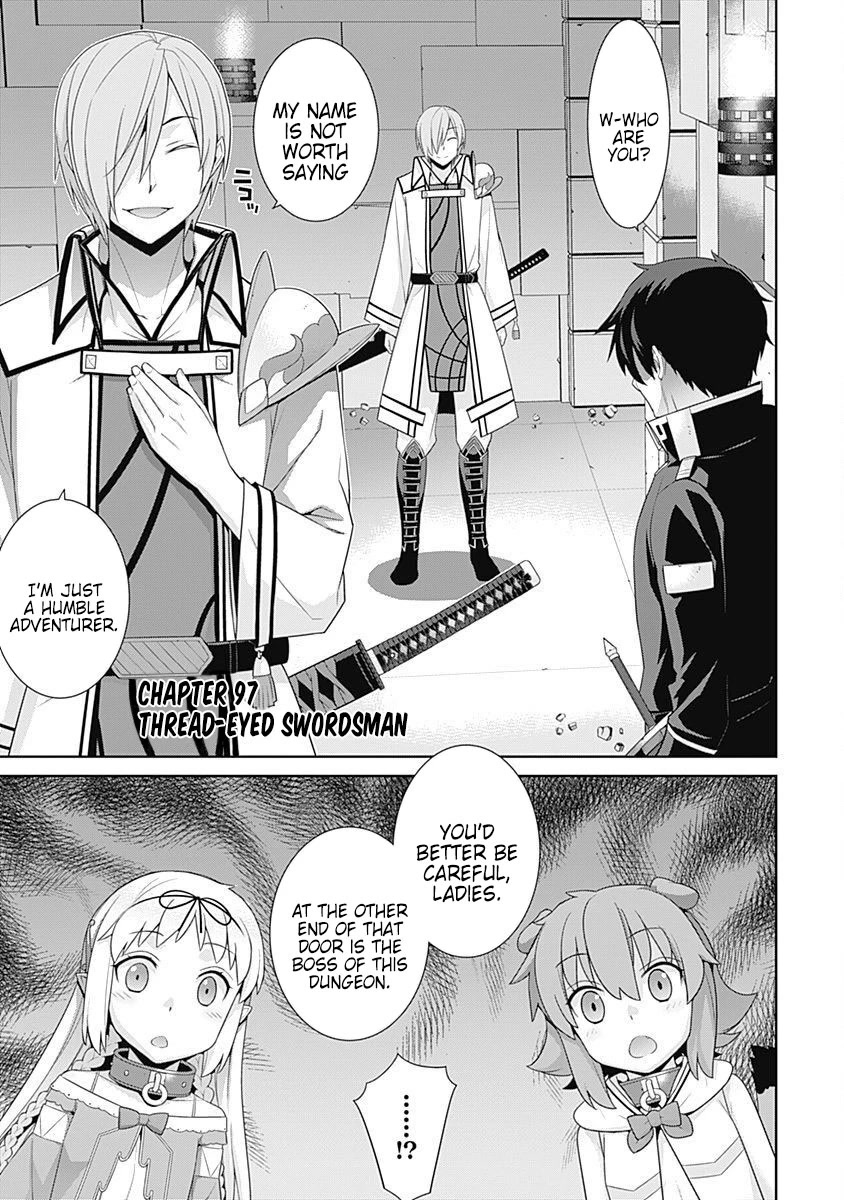 Isekai Elf no Dorei-chan Chapter 97 page 1 - Chapter 97: Thread-Eyed Swordsman