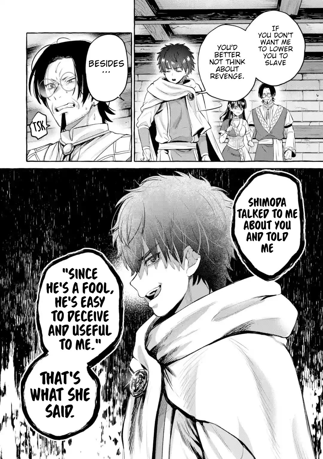 Isekai Fukushuu ~Ore wo Ijimeta Yatsura wo Saikyou Skill de Shihai suru~ Chapter 4 page 43 - Chapter 4