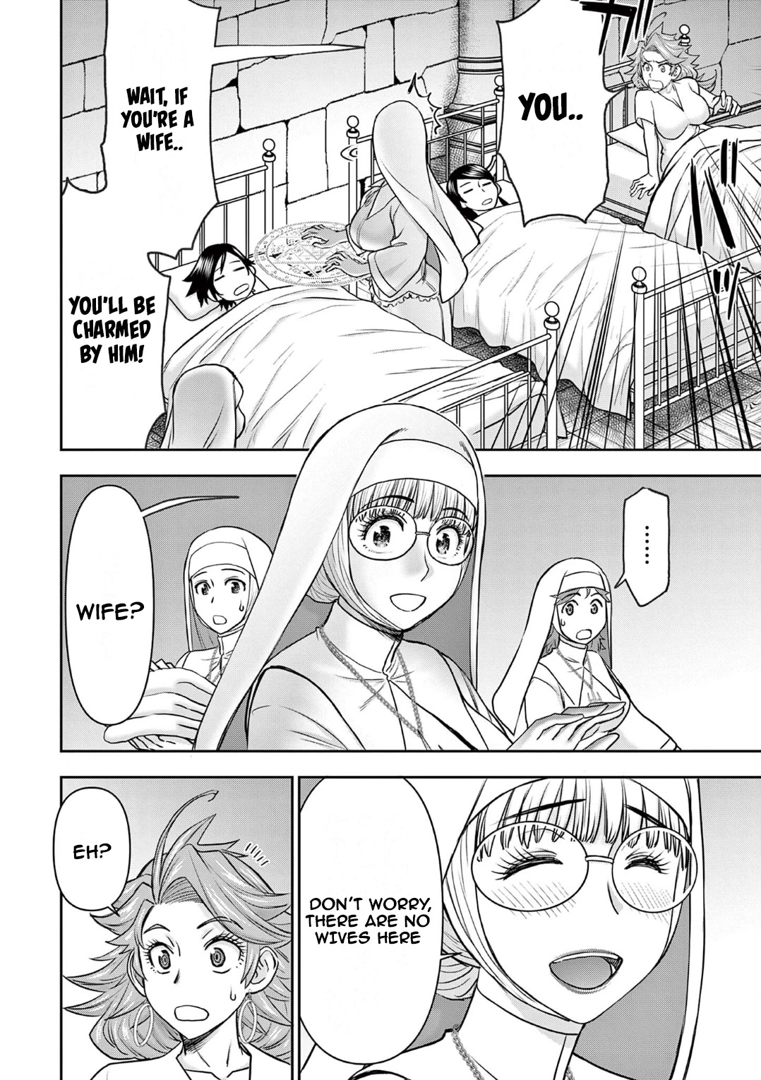 Isekai Furin ll ~Michibika Reshi Hitodzuma Tachi to Bukiyo Tensei Yuusha~ Chapter 16 page 16 - Chapter 16: To The Next Town