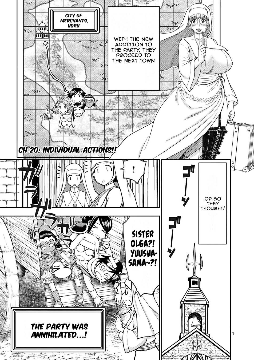 Isekai Furin ll ~Michibika Reshi Hitodzuma Tachi to Bukiyo Tensei Yuusha~ Chapter 20 page 1 - Chapter 20: Individual actions!!