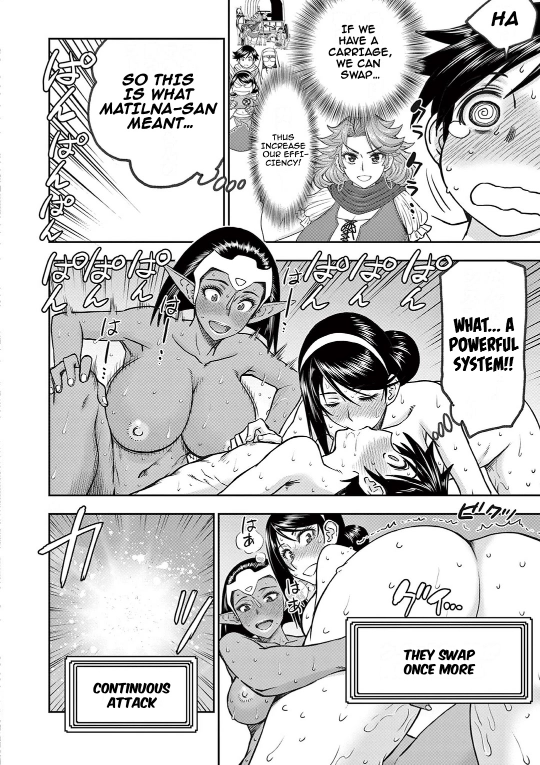 Isekai Furin ll ~Michibika Reshi Hitodzuma Tachi to Bukiyo Tensei Yuusha~ Chapter 21 page 14 - Chapter 21: Continuous Attack!!
