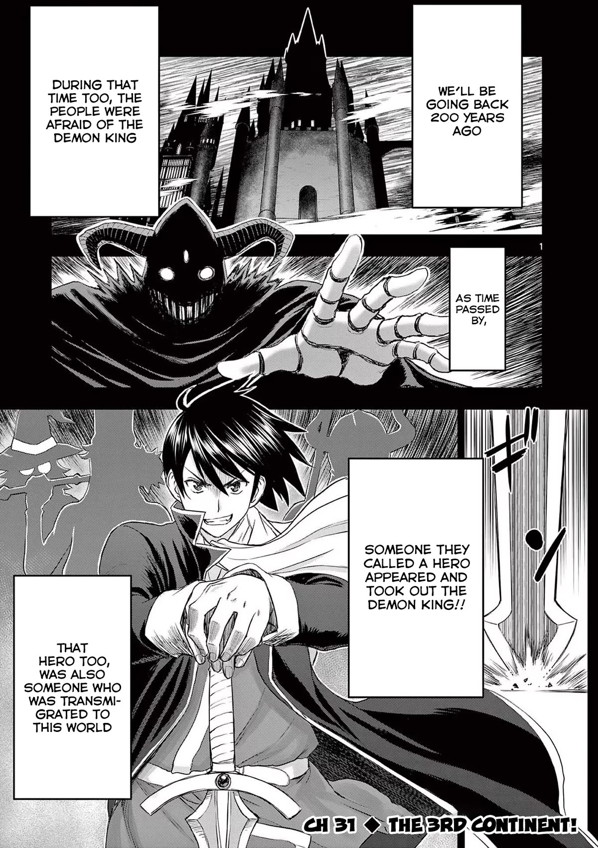 Isekai Furin ll ~Michibika Reshi Hitodzuma Tachi to Bukiyo Tensei Yuusha~ Chapter 31 page 1 - Chapter 31: The 3rd Continent!