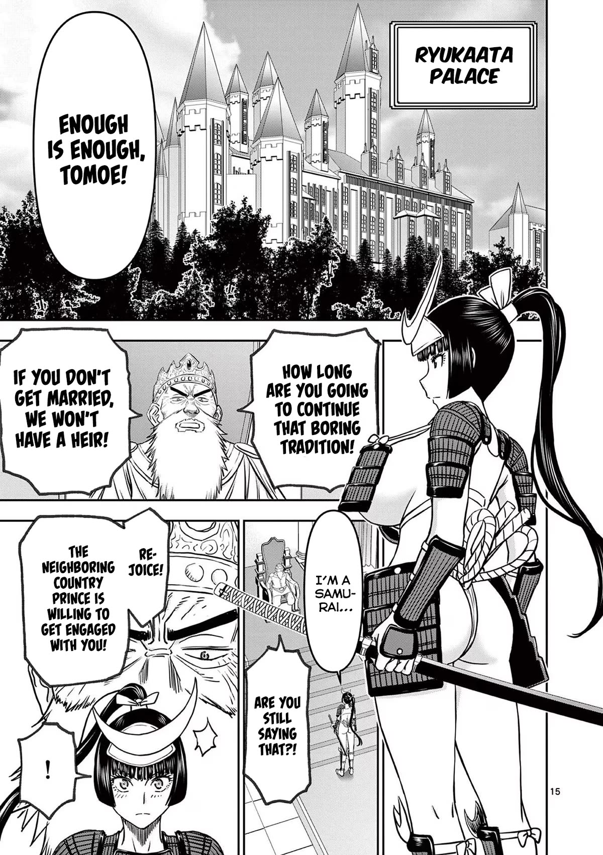 Isekai Furin ll ~Michibika Reshi Hitodzuma Tachi to Bukiyo Tensei Yuusha~ Chapter 32 page 15 - Chapter 32: The Capital, Ryukaata!!