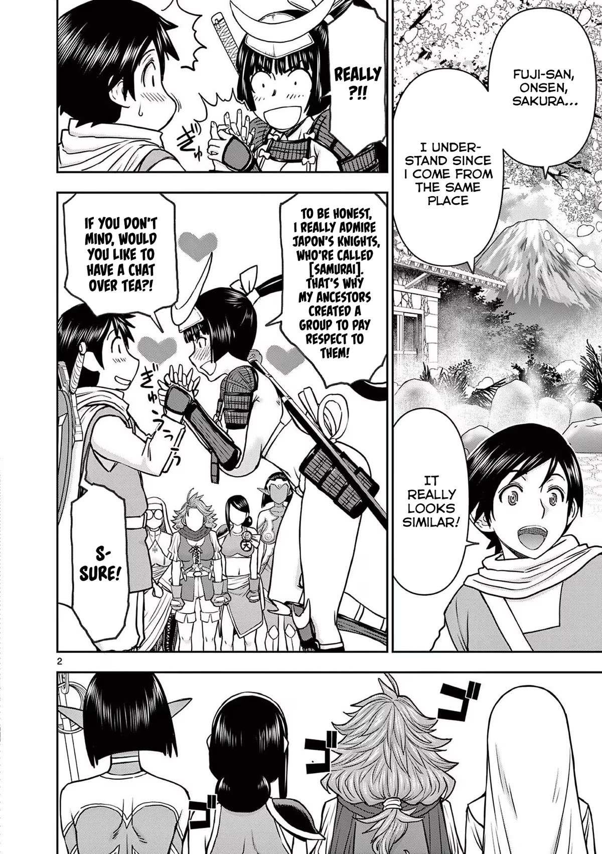 Isekai Furin ll ~Michibika Reshi Hitodzuma Tachi to Bukiyo Tensei Yuusha~ Chapter 32 page 2 - Chapter 32: The Capital, Ryukaata!!