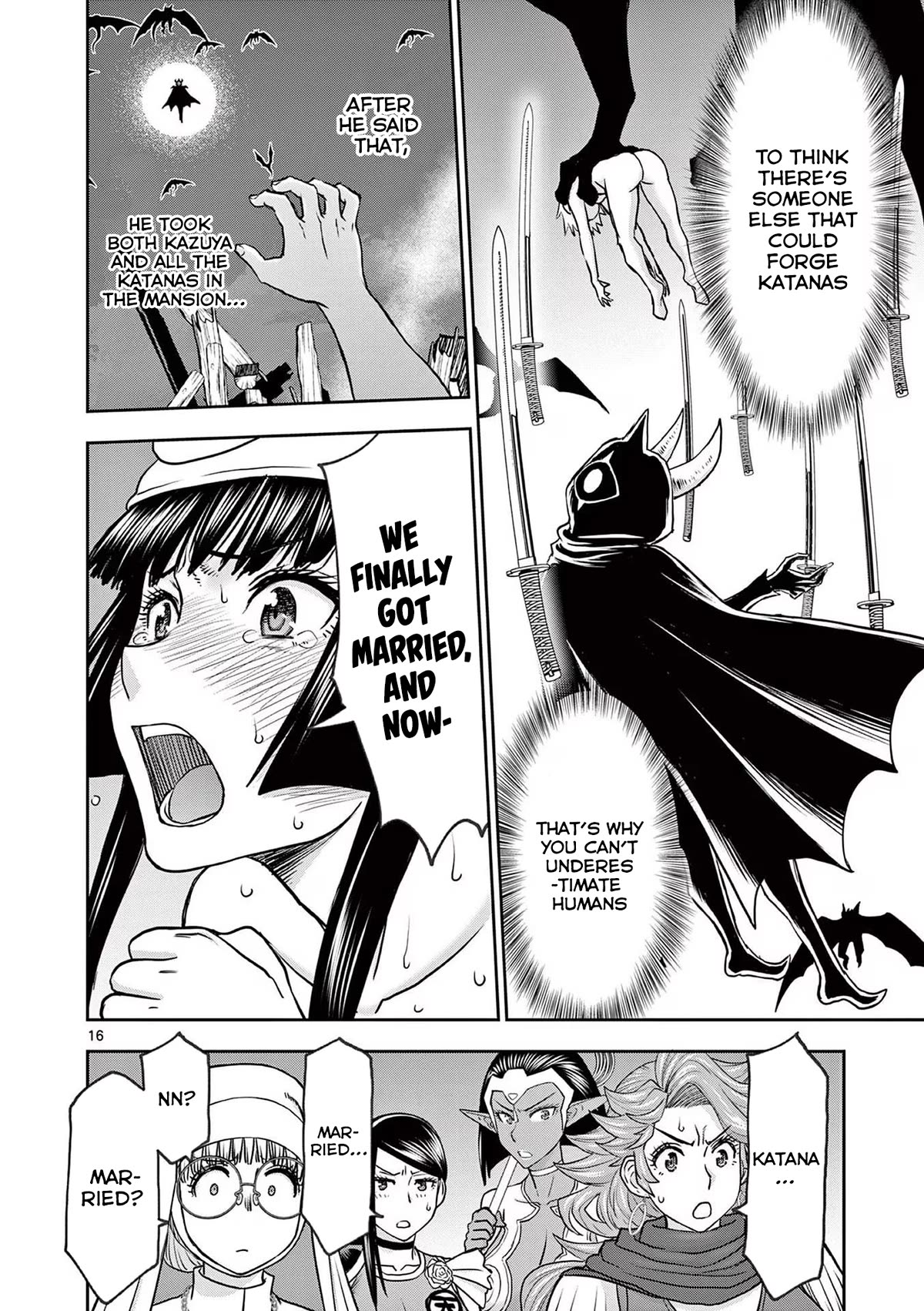 Isekai Furin ll ~Michibika Reshi Hitodzuma Tachi to Bukiyo Tensei Yuusha~ Chapter 34 page 16 - Chapter 34: Demon King Army