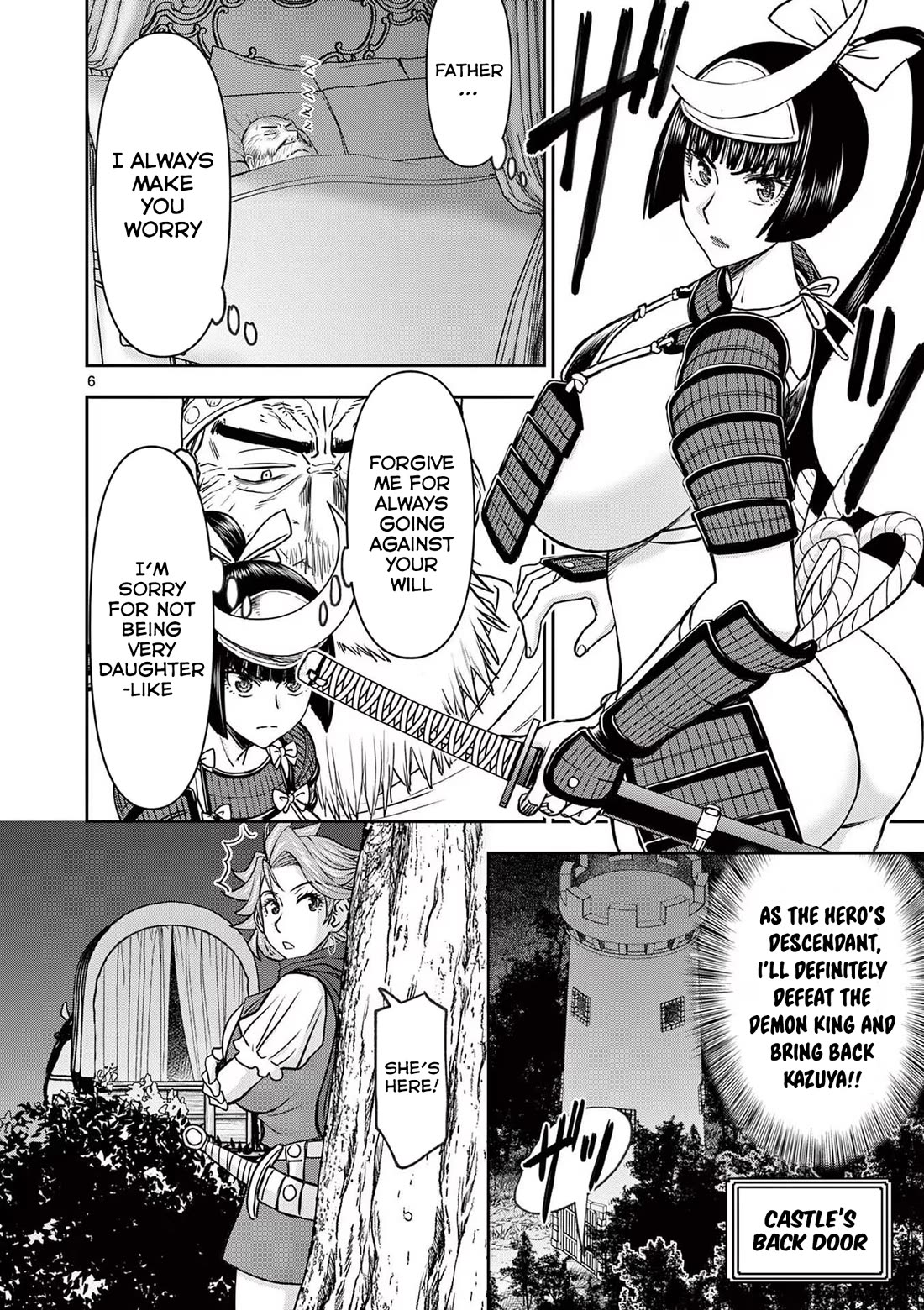 Isekai Furin ll ~Michibika Reshi Hitodzuma Tachi to Bukiyo Tensei Yuusha~ Chapter 38 page 6 - Chapter 38: The Hero’s Crown!!