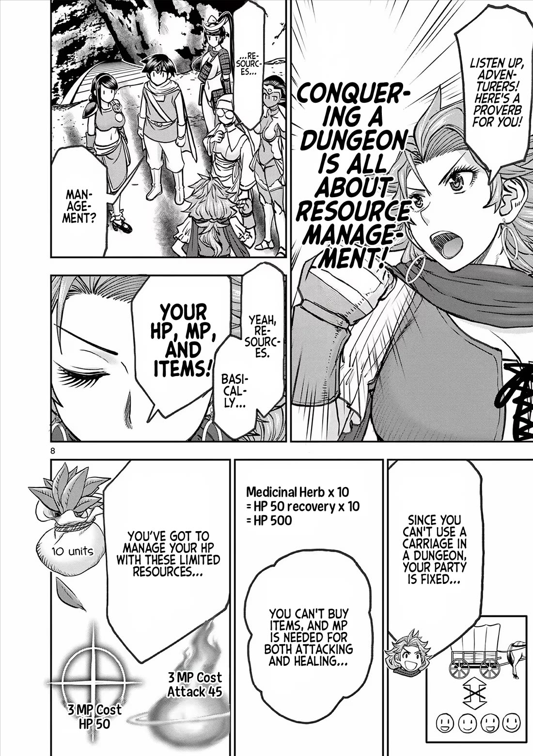 Isekai Furin ll ~Michibika Reshi Hitodzuma Tachi to Bukiyo Tensei Yuusha~ Chapter 39 page 8 - Chapter 39: Conquering the Dungeon!!
