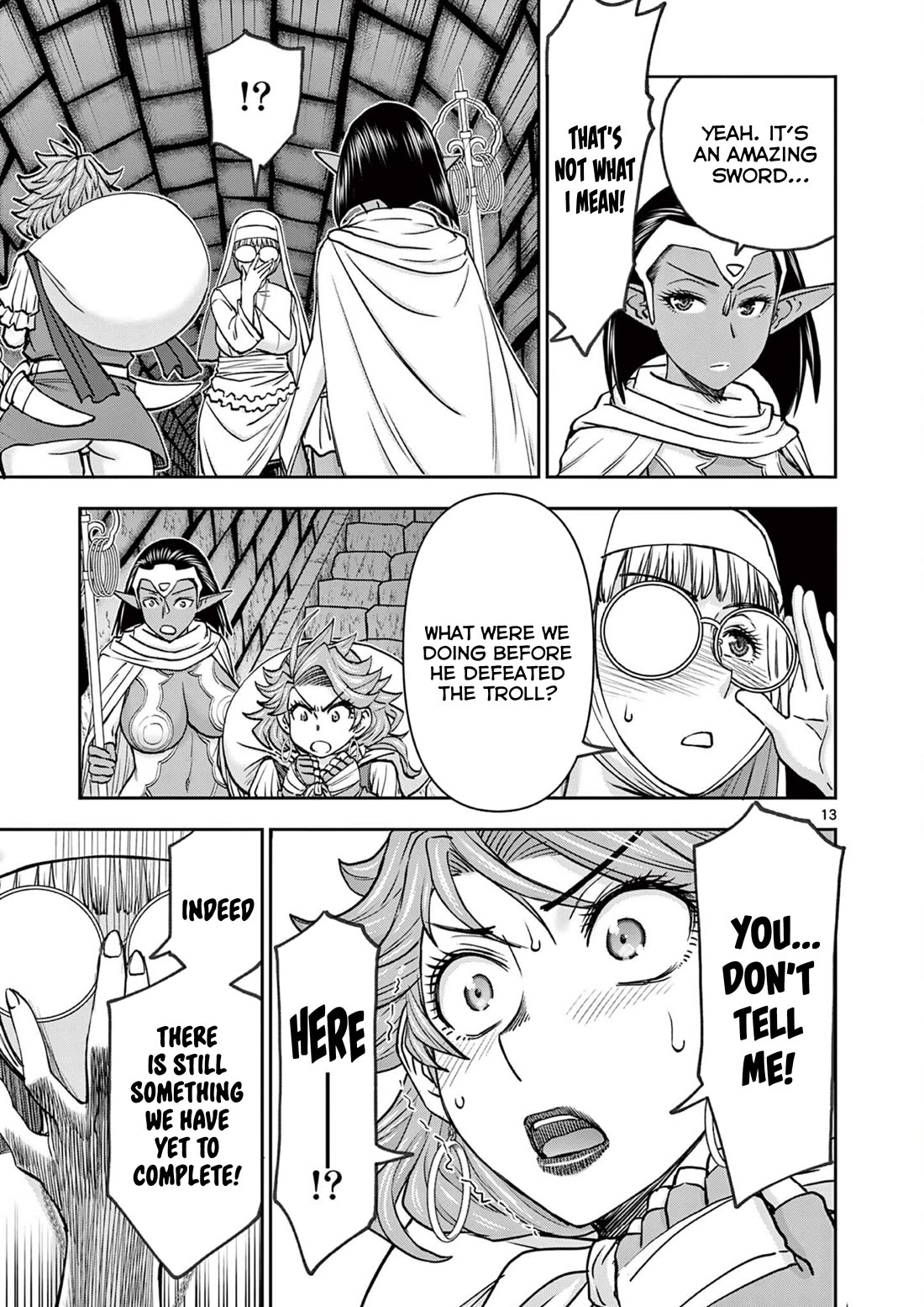 Isekai Furin ll ~Michibika Reshi Hitodzuma Tachi to Bukiyo Tensei Yuusha~ Chapter 42 page 13 - Chapter 42: The Sword of Life!!