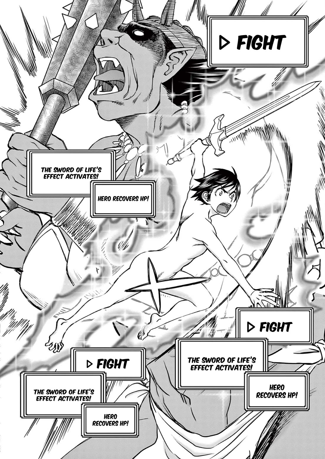 Isekai Furin ll ~Michibika Reshi Hitodzuma Tachi to Bukiyo Tensei Yuusha~ Chapter 42 page 8 - Chapter 42: The Sword of Life!!