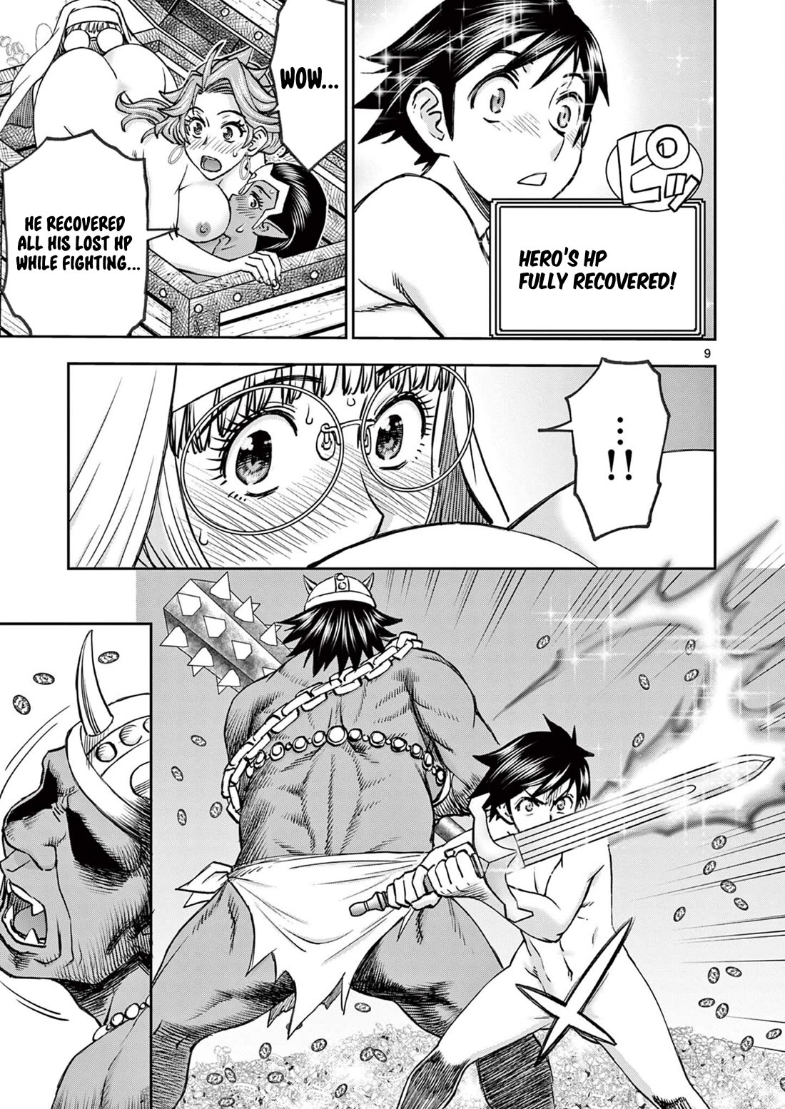 Isekai Furin ll ~Michibika Reshi Hitodzuma Tachi to Bukiyo Tensei Yuusha~ Chapter 42 page 9 - Chapter 42: The Sword of Life!!