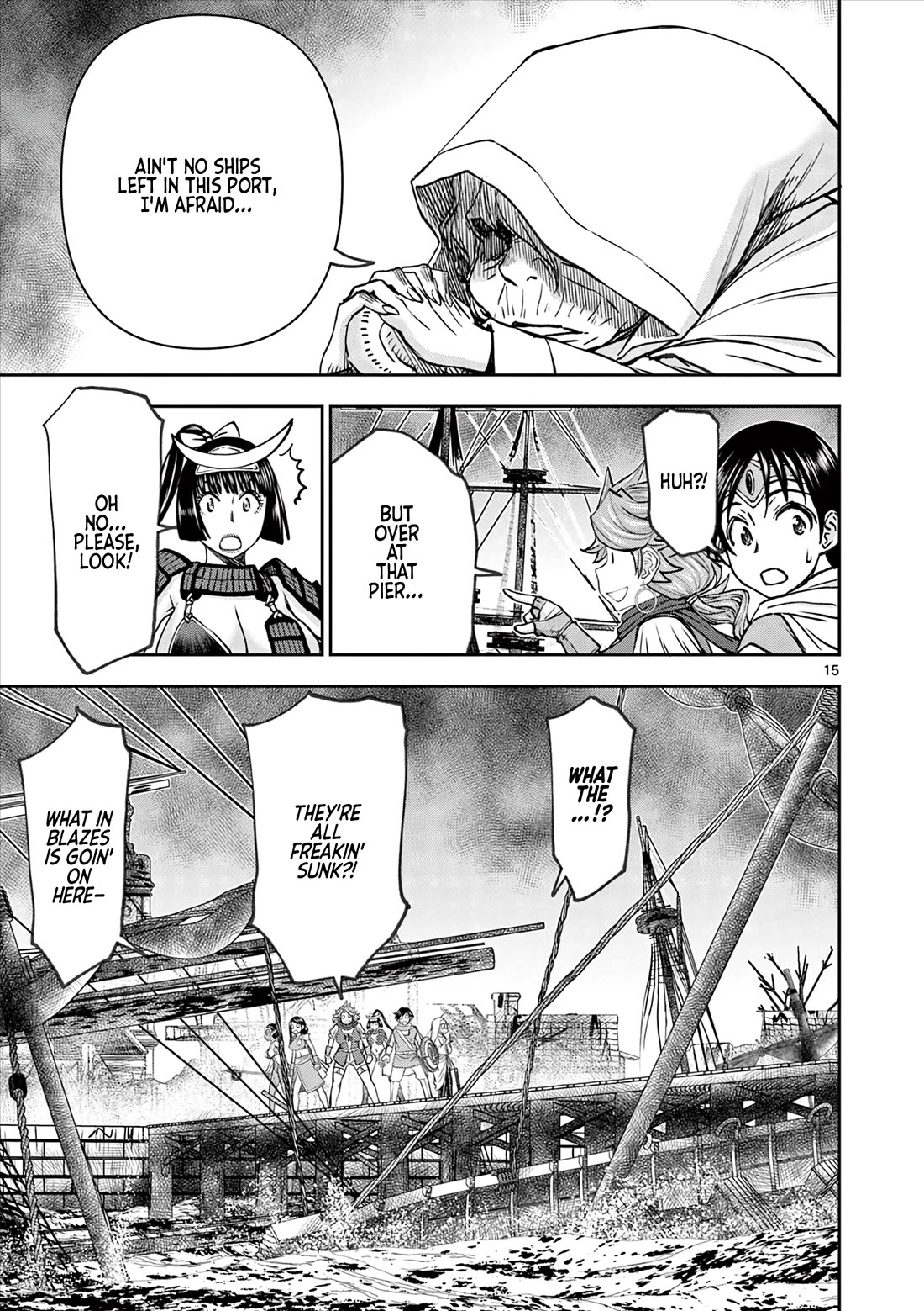 Isekai Furin ll ~Michibika Reshi Hitodzuma Tachi to Bukiyo Tensei Yuusha~ Chapter 45 page 15 - Chapter 45: To the Port Town!
