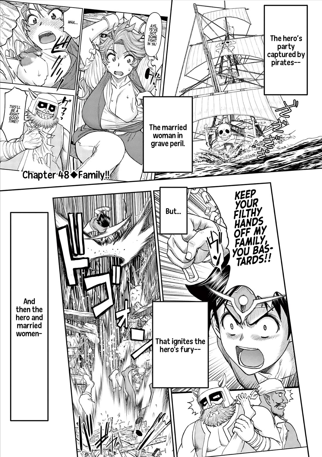 Isekai Furin ll ~Michibika Reshi Hitodzuma Tachi to Bukiyo Tensei Yuusha~ Chapter 48 page 1 - Chapter 48: Family!!