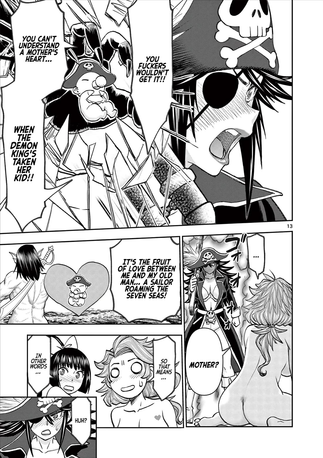 Isekai Furin ll ~Michibika Reshi Hitodzuma Tachi to Bukiyo Tensei Yuusha~ Chapter 48 page 13 - Chapter 48: Family!!