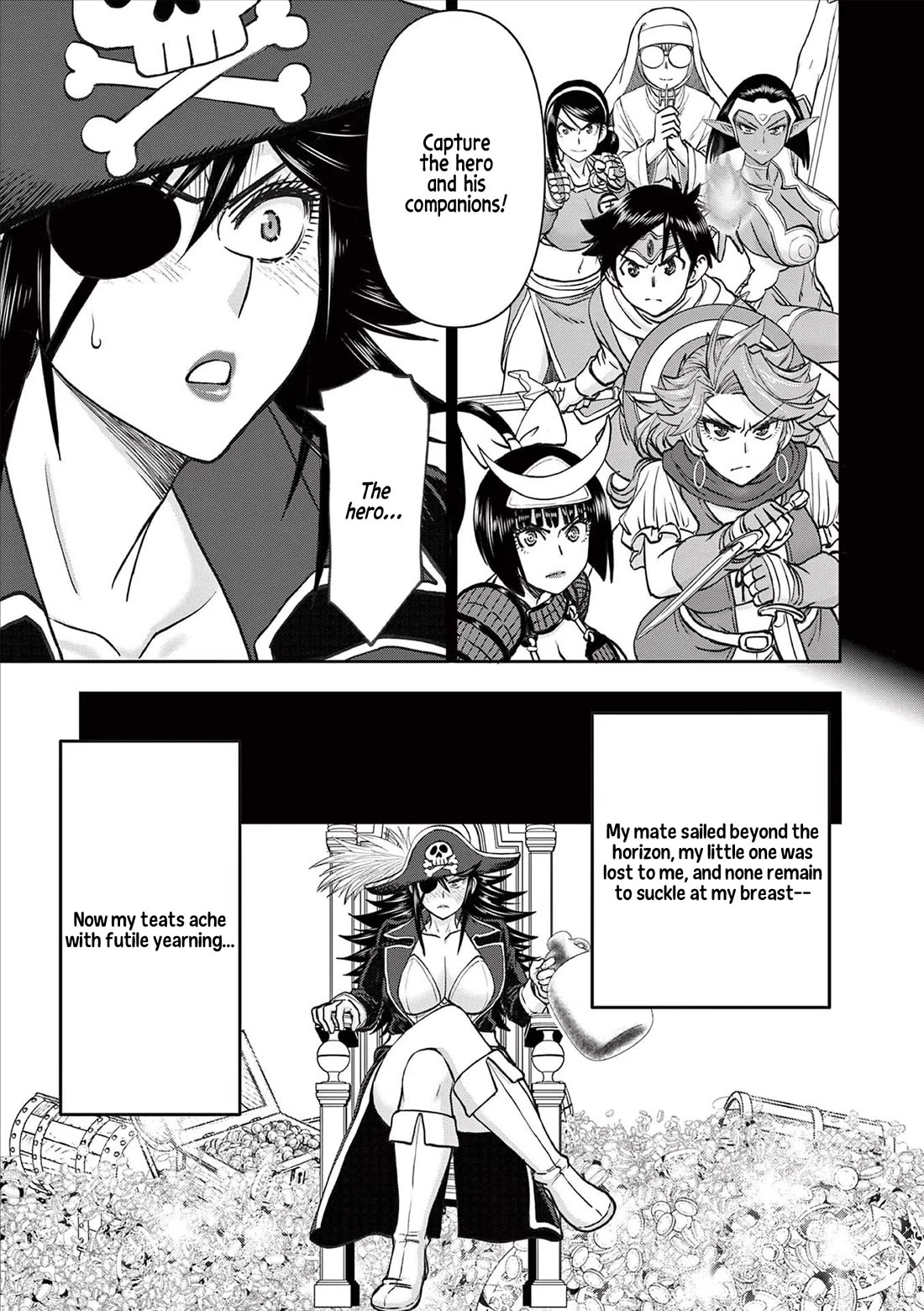 Isekai Furin ll ~Michibika Reshi Hitodzuma Tachi to Bukiyo Tensei Yuusha~ Chapter 49 page 8 - Chapter 49: Suck!!!!