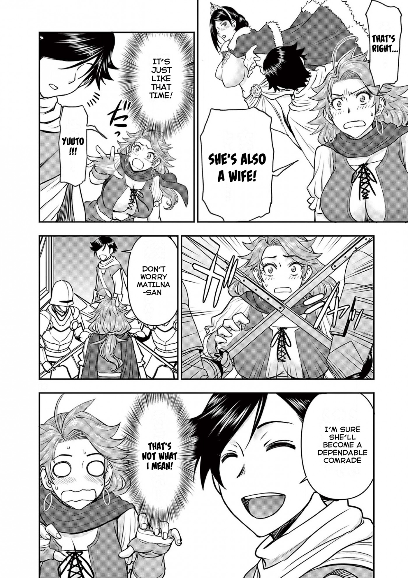 Isekai Furin ll ~Michibika Reshi Hitodzuma Tachi to Bukiyo Tensei Yuusha~ Chapter 5 page 14 - Chapter 5: Legendary Healer!!