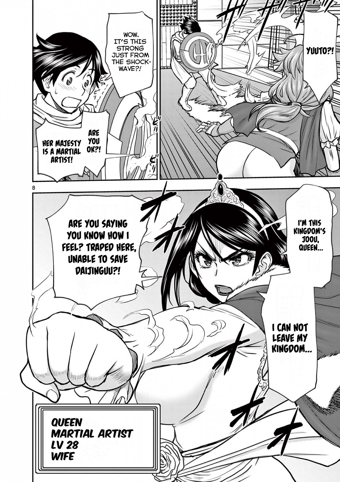 Isekai Furin ll ~Michibika Reshi Hitodzuma Tachi to Bukiyo Tensei Yuusha~ Chapter 5 page 8 - Chapter 5: Legendary Healer!!