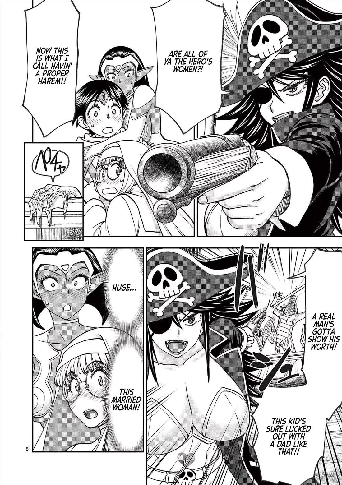 Isekai Furin ll ~Michibika Reshi Hitodzuma Tachi to Bukiyo Tensei Yuusha~ Chapter 52 page 8 - Chapter 52: Onwards to the Demon Continent!!