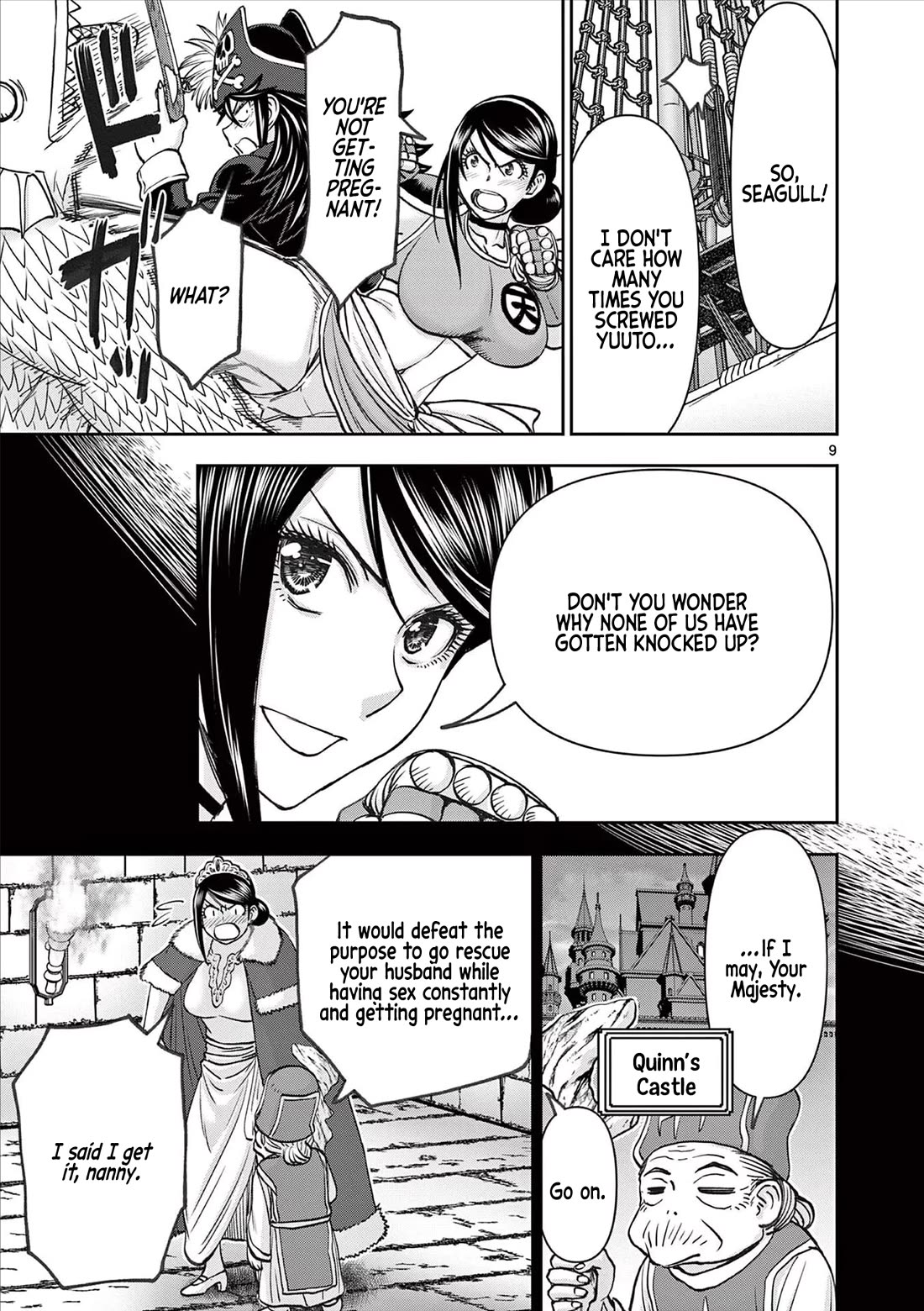Isekai Furin ll ~Michibika Reshi Hitodzuma Tachi to Bukiyo Tensei Yuusha~ Chapter 52 page 9 - Chapter 52: Onwards to the Demon Continent!!