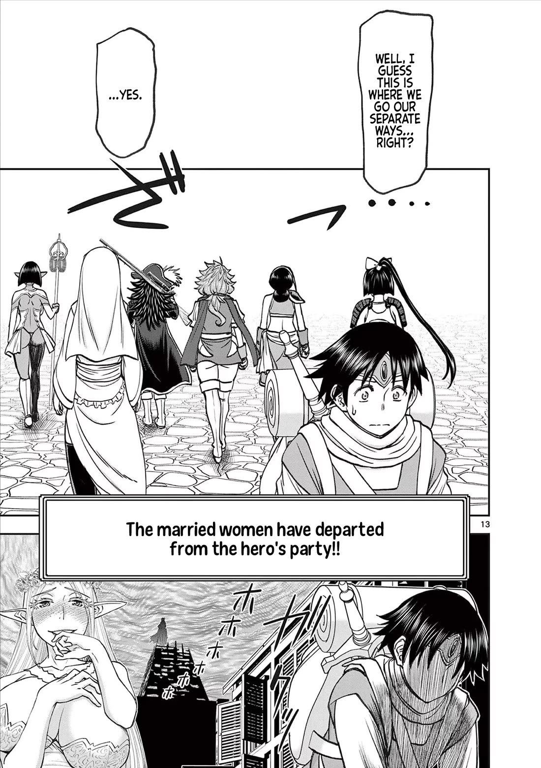 Isekai Furin ll ~Michibika Reshi Hitodzuma Tachi to Bukiyo Tensei Yuusha~ Chapter 55 page 13 - Chapter 55: Disbanding...!!
