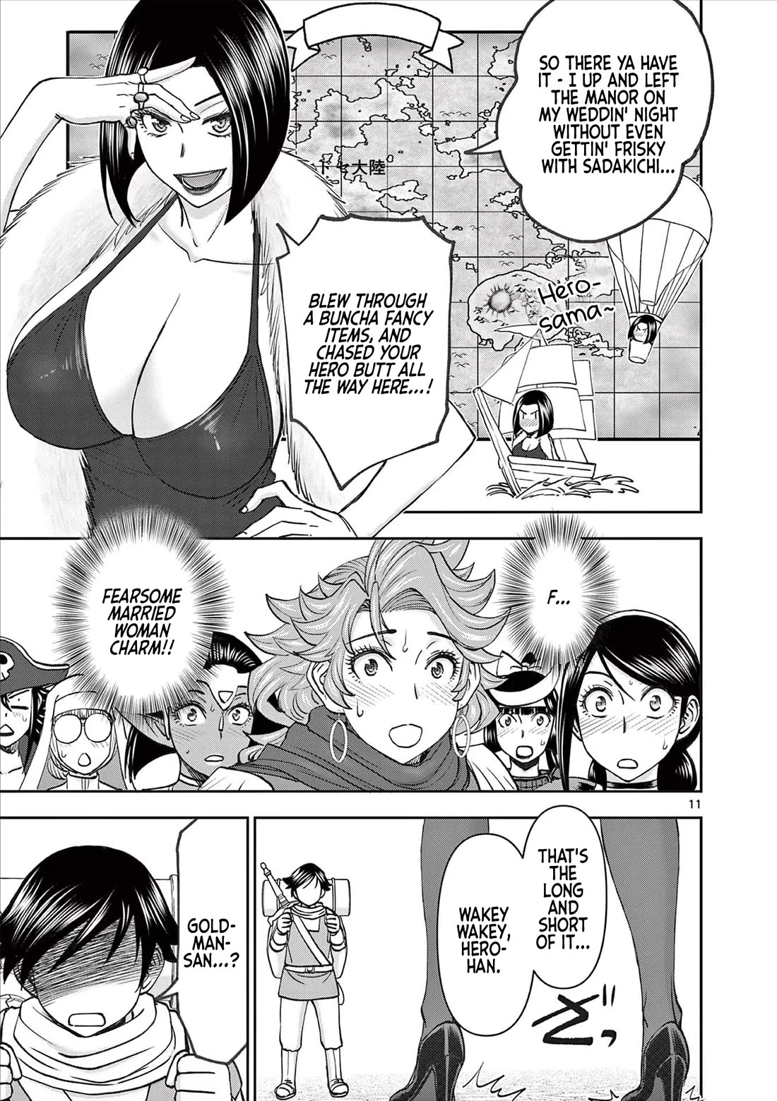 Isekai Furin ll ~Michibika Reshi Hitodzuma Tachi to Bukiyo Tensei Yuusha~ Chapter 56 page 11 - Chapter 56: 7 Married Women!!