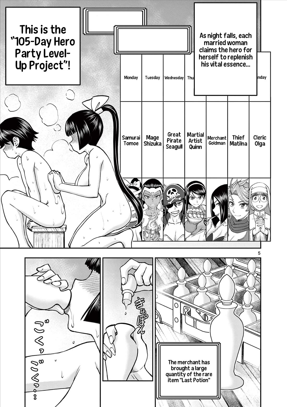Isekai Furin ll ~Michibika Reshi Hitodzuma Tachi to Bukiyo Tensei Yuusha~ Chapter 58 page 5 - Chapter 58: Monday Tuesday!!