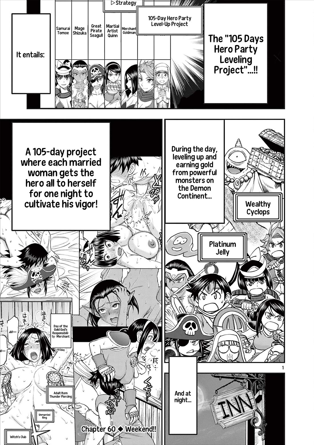 Isekai Furin ll ~Michibika Reshi Hitodzuma Tachi to Bukiyo Tensei Yuusha~ Chapter 60 page 1 - Chapter 60: Weekend!!