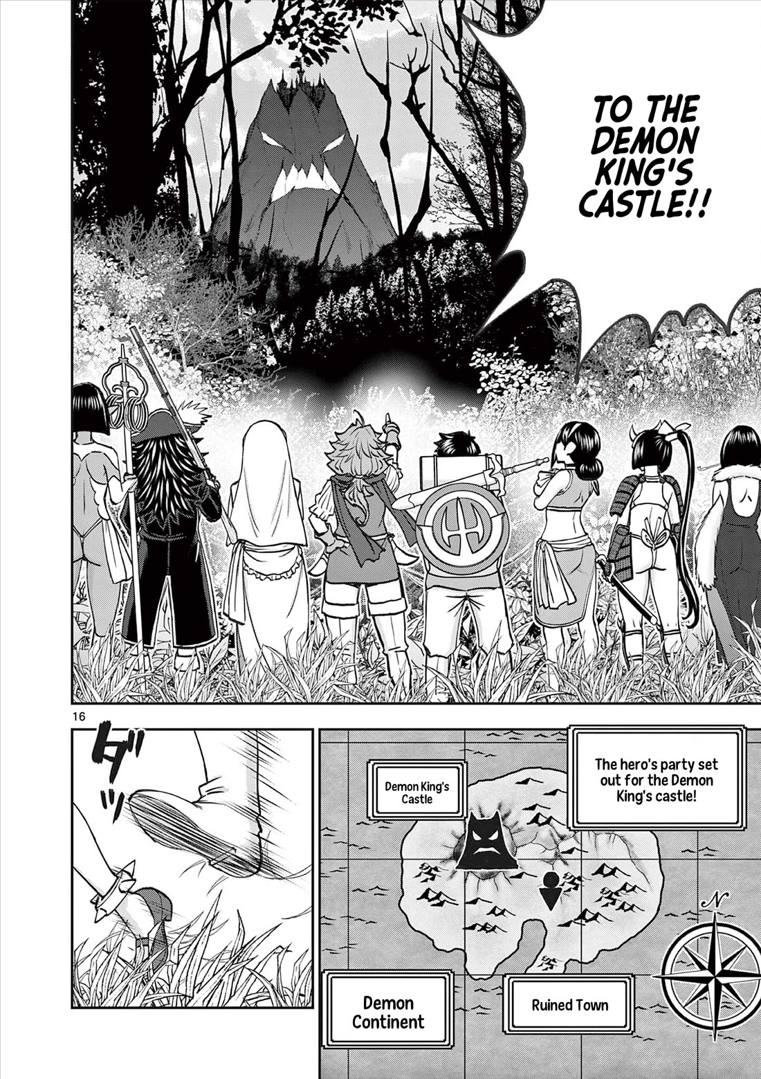 Isekai Furin ll ~Michibika Reshi Hitodzuma Tachi to Bukiyo Tensei Yuusha~ Chapter 61 page 16 - Chapter 61: LV99 Hero!!