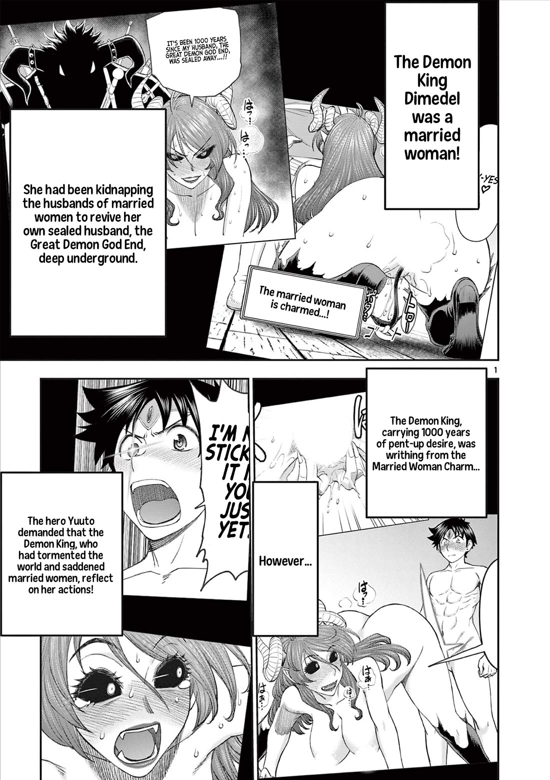 Isekai Furin ll ~Michibika Reshi Hitodzuma Tachi to Bukiyo Tensei Yuusha~ Chapter 65 page 1 - Chapter 65: Denied!! [CENSORED]