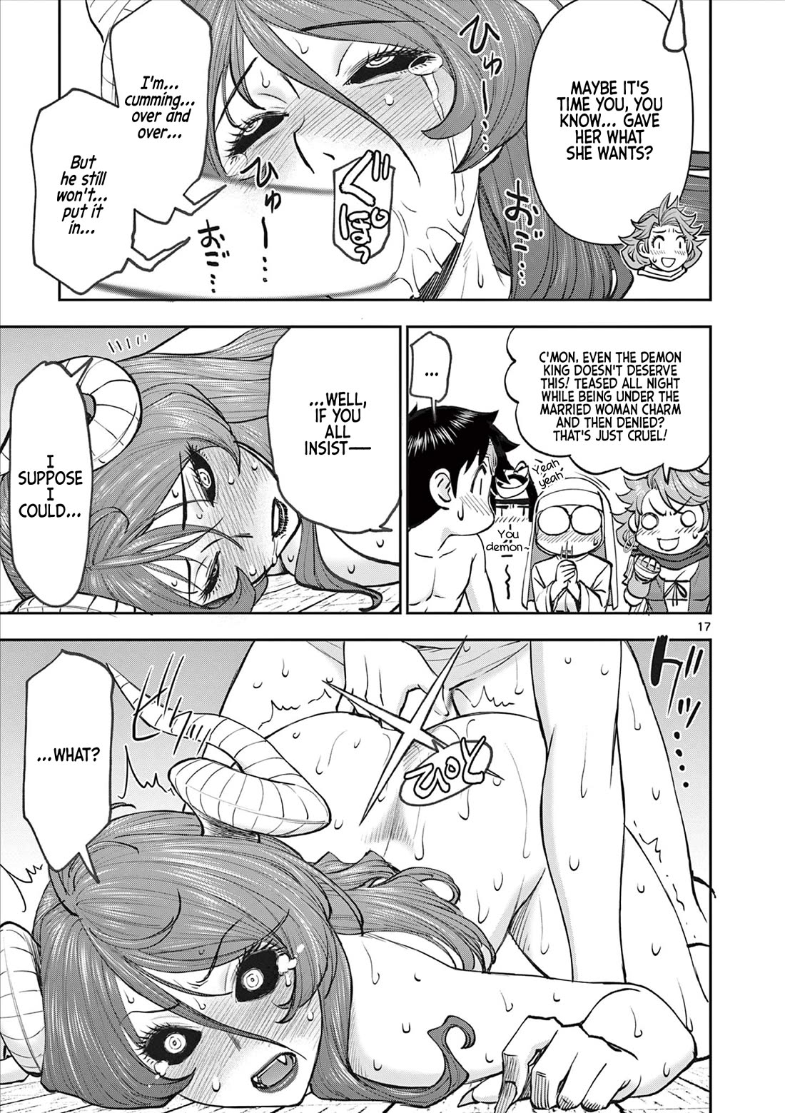 Isekai Furin ll ~Michibika Reshi Hitodzuma Tachi to Bukiyo Tensei Yuusha~ Chapter 65 page 17 - Chapter 65: Denied!! [CENSORED]