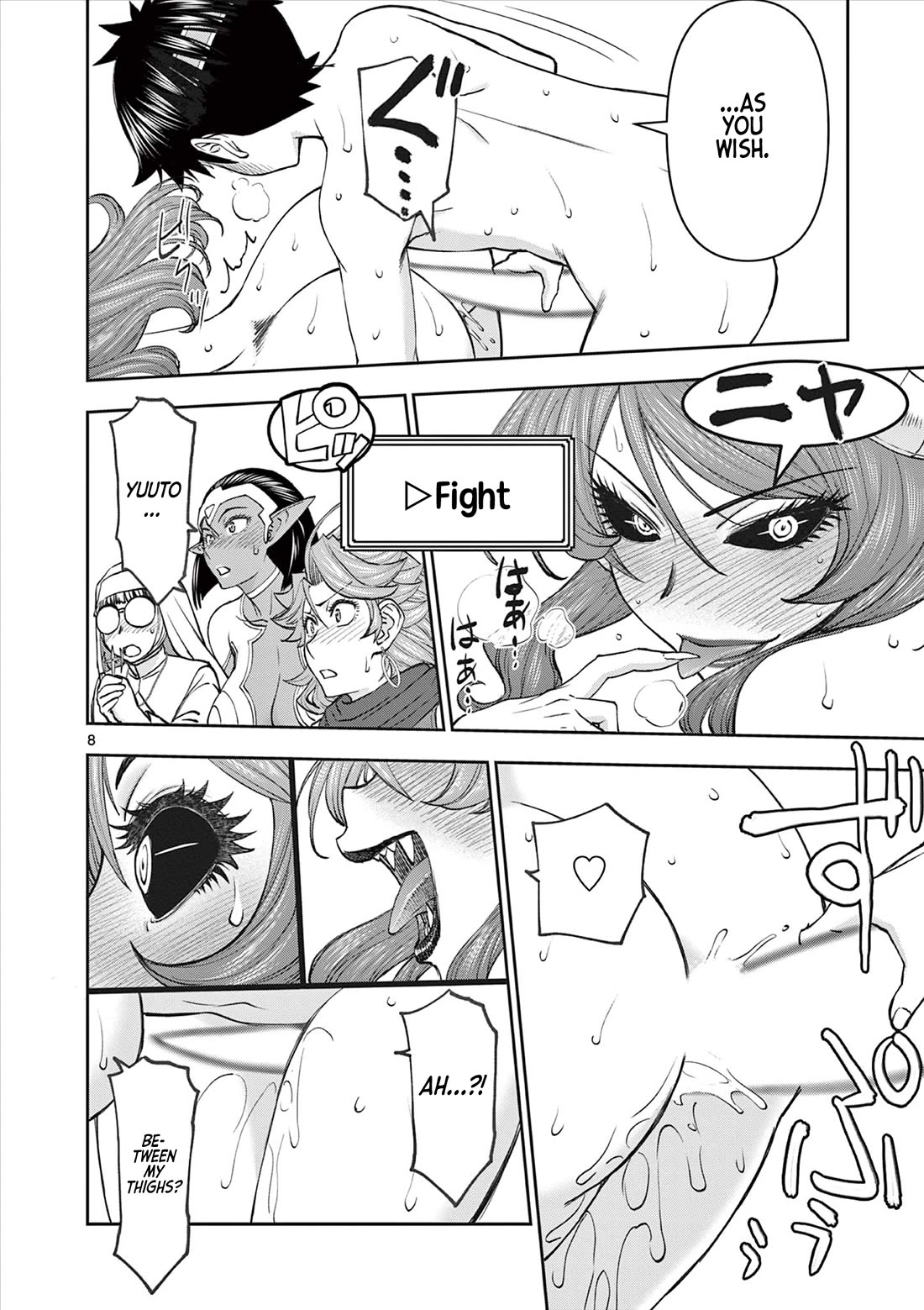 Isekai Furin ll ~Michibika Reshi Hitodzuma Tachi to Bukiyo Tensei Yuusha~ Chapter 65 page 8 - Chapter 65: Denied!! [CENSORED]