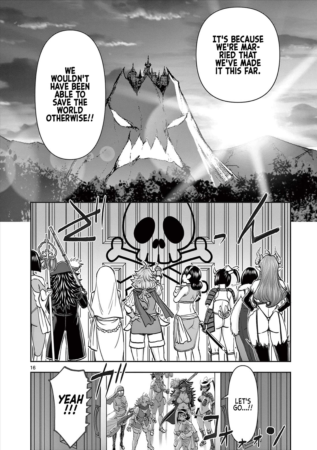 Isekai Furin ll ~Michibika Reshi Hitodzuma Tachi to Bukiyo Tensei Yuusha~ Chapter 67 page 16 - Chapter 67: Final Rendezvous!! [CENSORED]