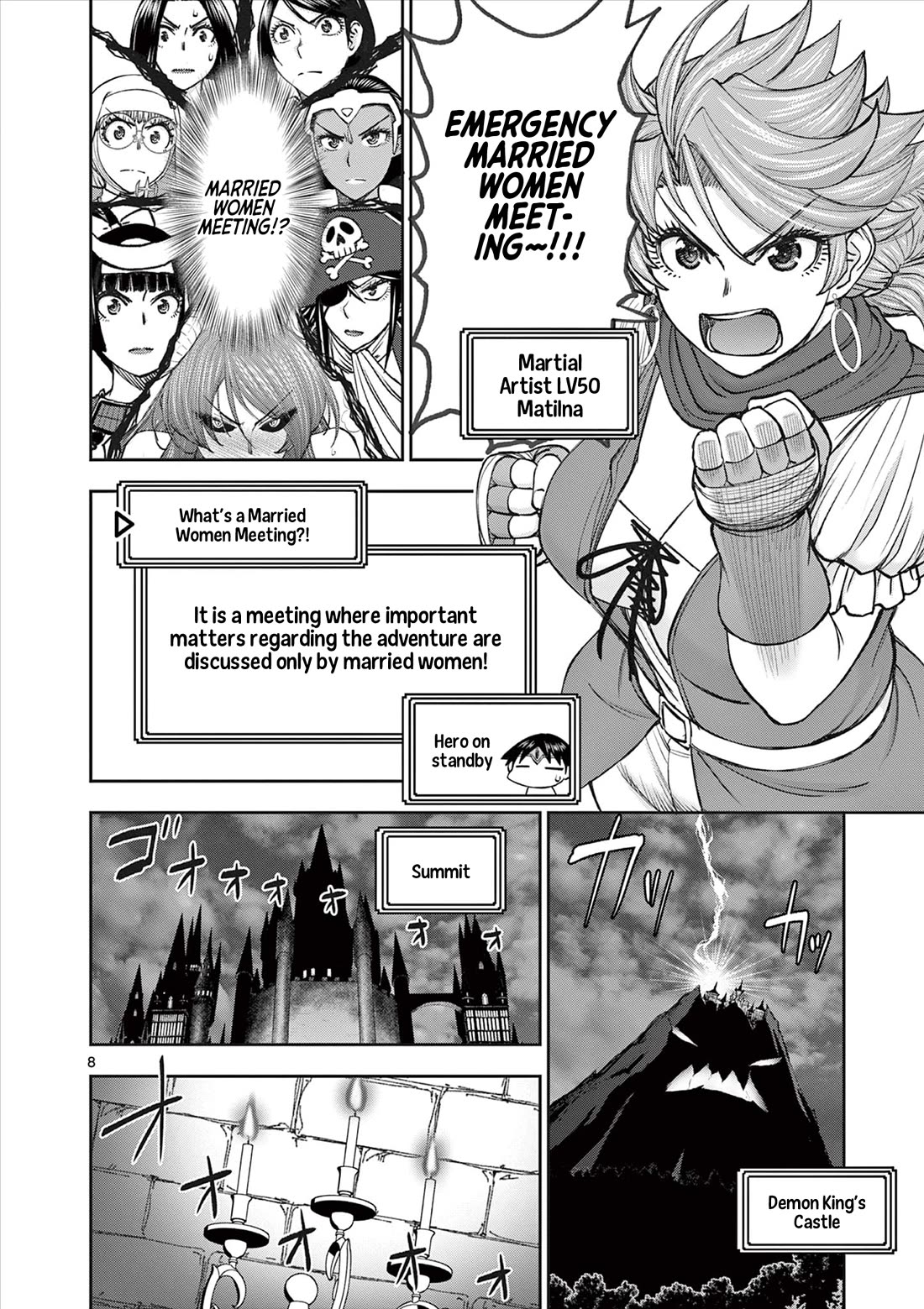 Isekai Furin ll ~Michibika Reshi Hitodzuma Tachi to Bukiyo Tensei Yuusha~ Chapter 67 page 8 - Chapter 67: Final Rendezvous!! [CENSORED]