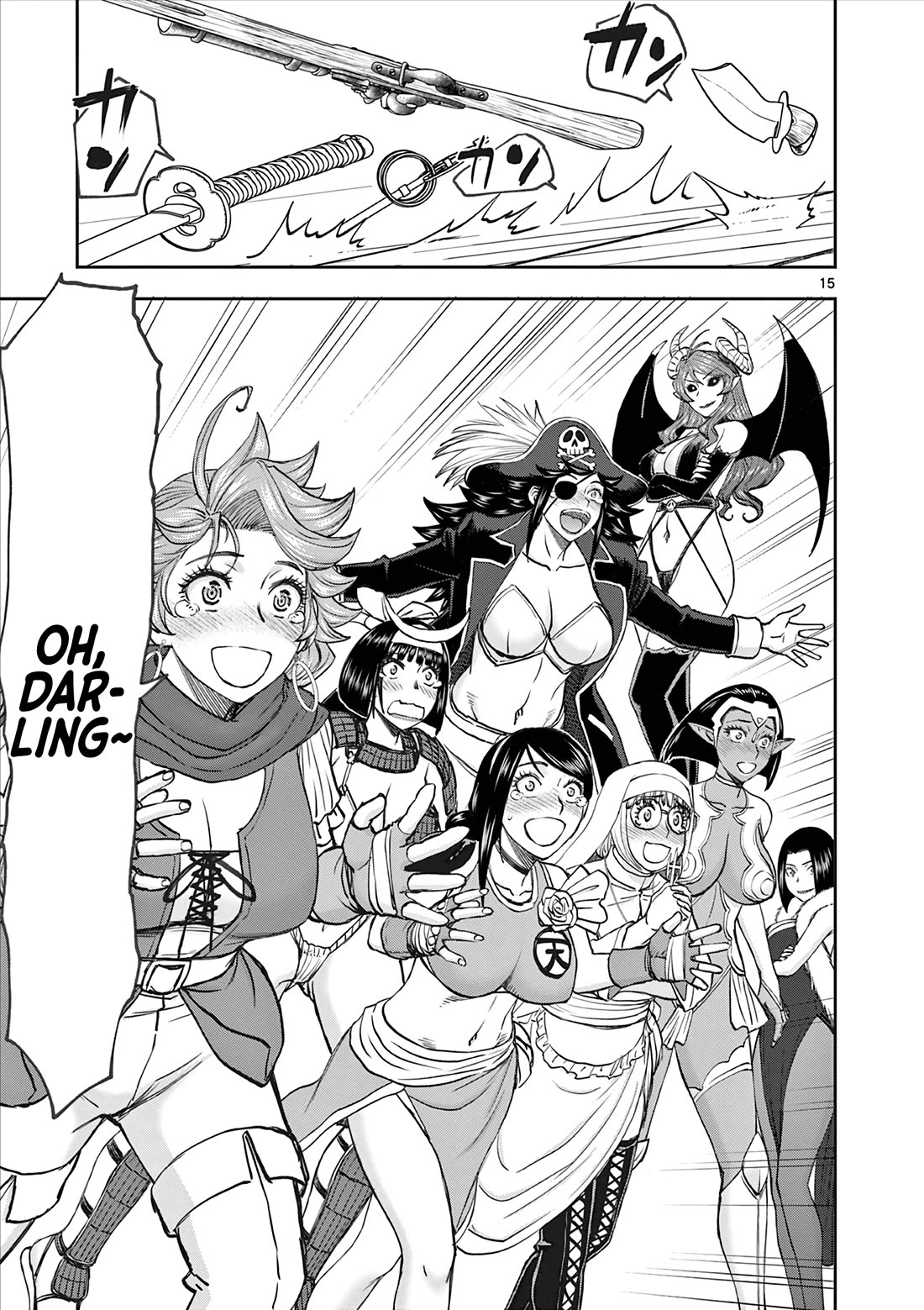 Isekai Furin ll ~Michibika Reshi Hitodzuma Tachi to Bukiyo Tensei Yuusha~ Chapter 71 page 15 - Chapter 71: Everyone's LV99!!
